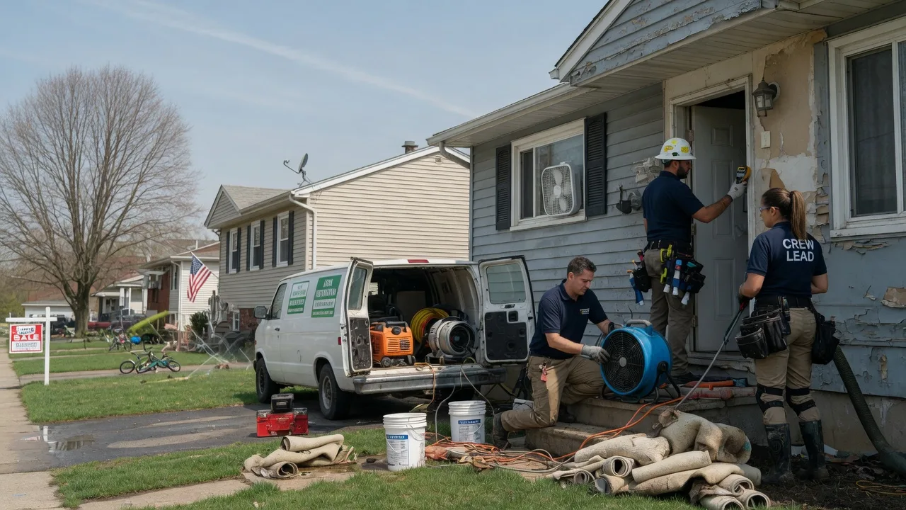 Flood Cleanup in Petty, TX near me